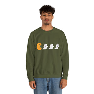 Ghost PAC Man Crewneck Sweatshirt