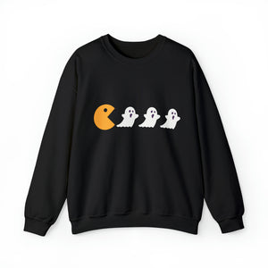 Ghost PAC Man Crewneck Sweatshirt