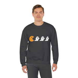 Ghost PAC Man Crewneck Sweatshirt
