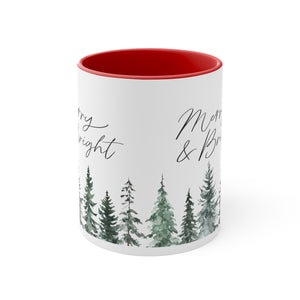 Merry and Bright Coffee Mug, 11oz