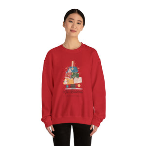 Christmas All Booked Crewneck Sweatshirt