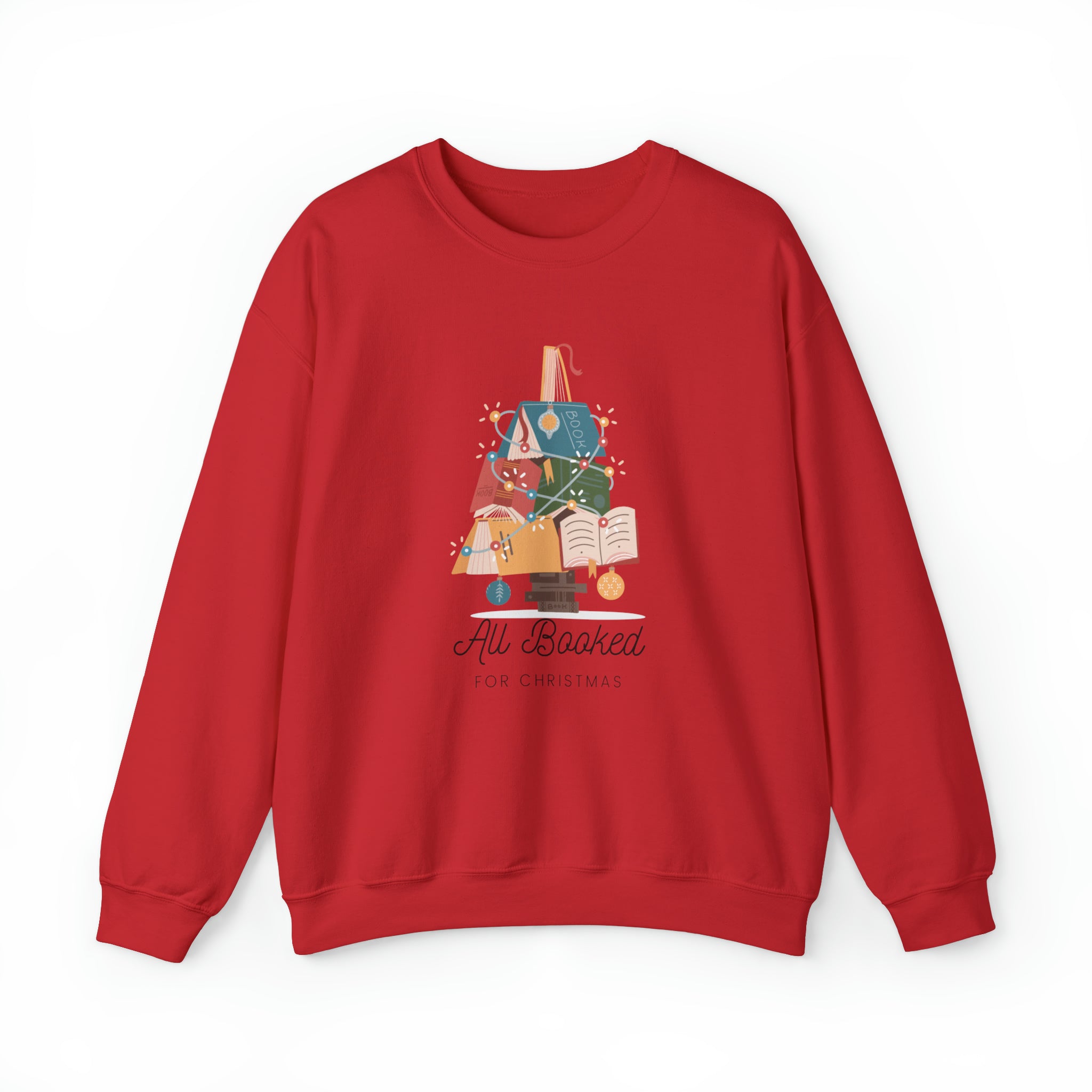 Christmas All Booked Crewneck Sweatshirt