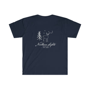 Northern Lights logo  Unisex Softstyle T-Shirt