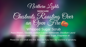 Chestnuts Roasting Over an Open Fire Whipped Sugar Scrub