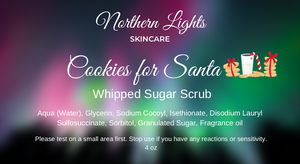 Cookies for Santa Whipped Sugar Scrub